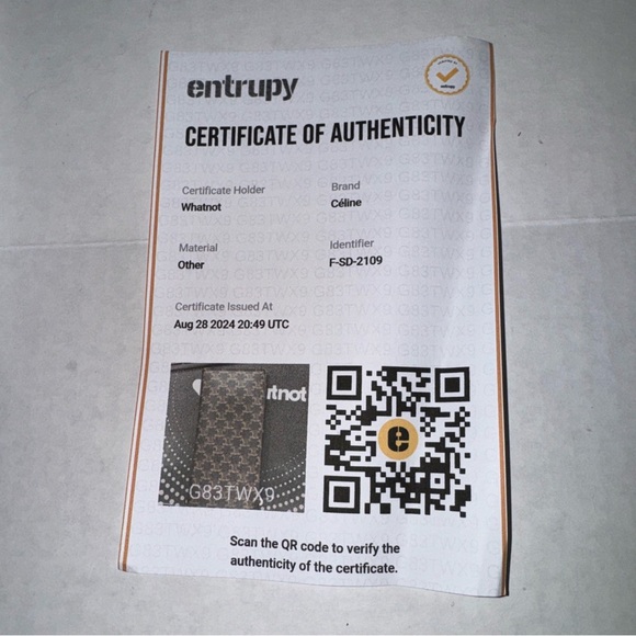 CELINE LONG WALLET DUST BAG BOX AWESOME - Picture 7 of 7